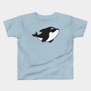 Chibi Whale Orca2 Kids T-Shirt